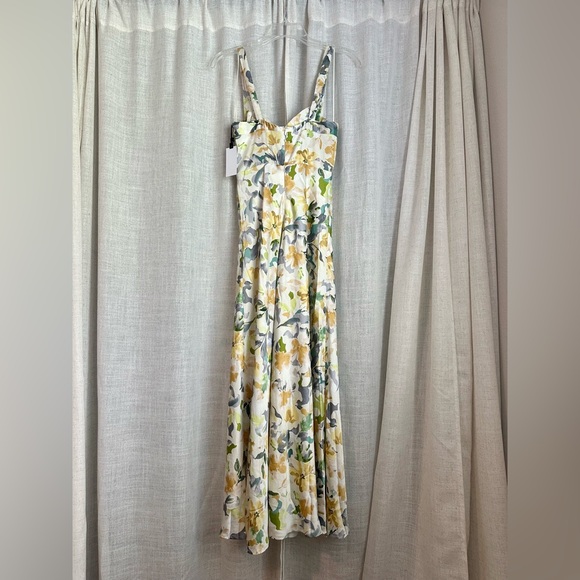 ASTR the Label Floral Corset Satin Dress XS - Picture 12 of 13